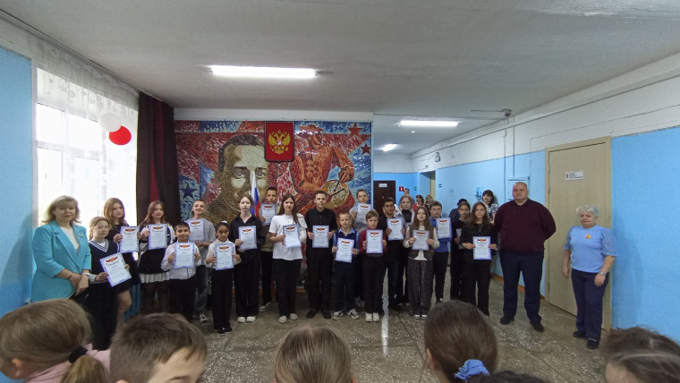 Итоговая линейка в Новотроицкой школе! ?.